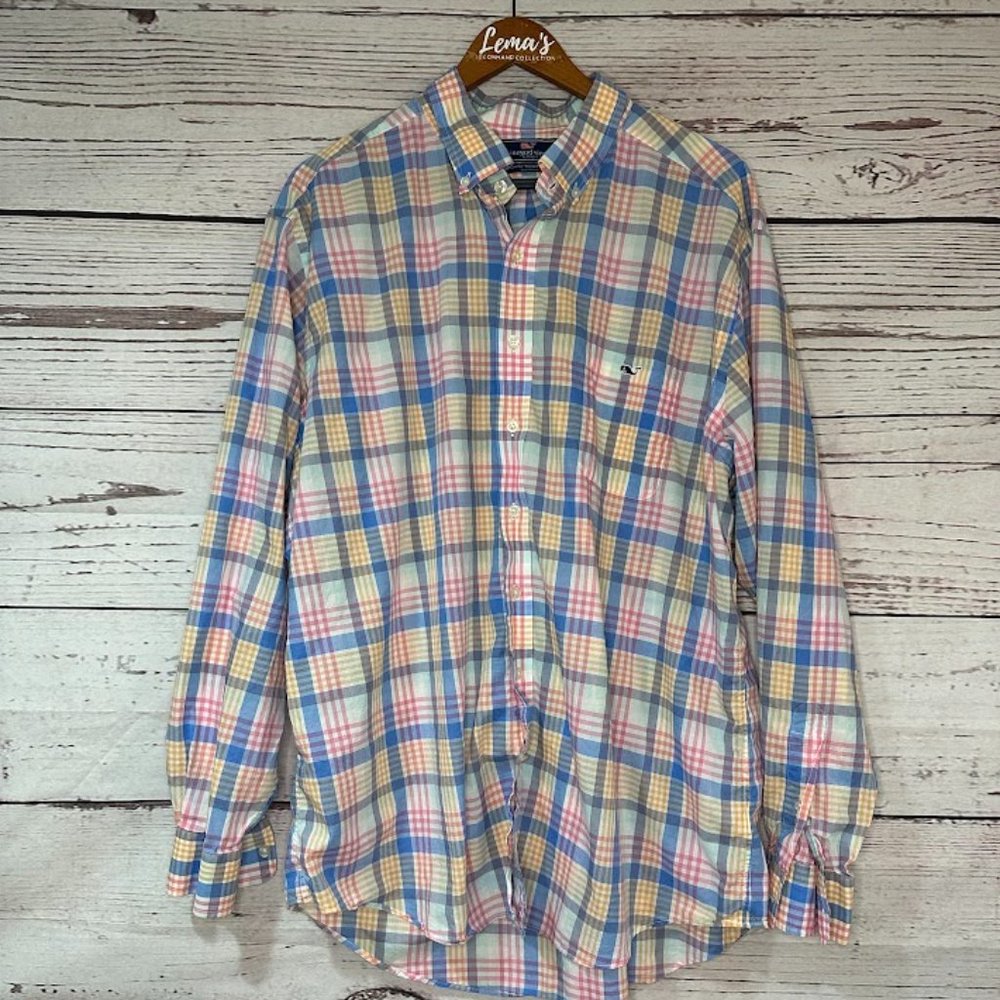 Vineyard Vines Slim Fit Tucker Shirt Button Up